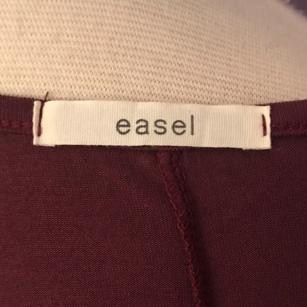 {Easel} Maroon Tunic - image 3